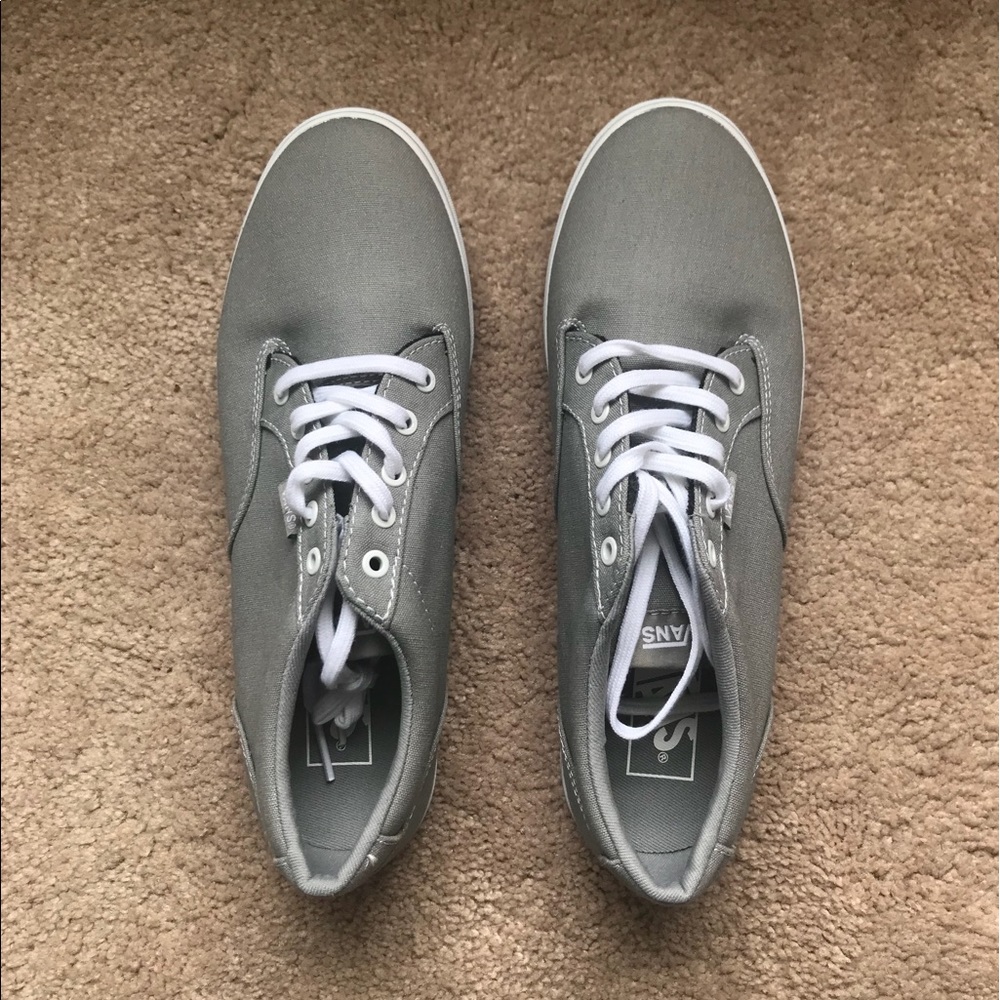 Never Worn Gray Vans